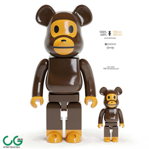 Bearbrick Bape Milo